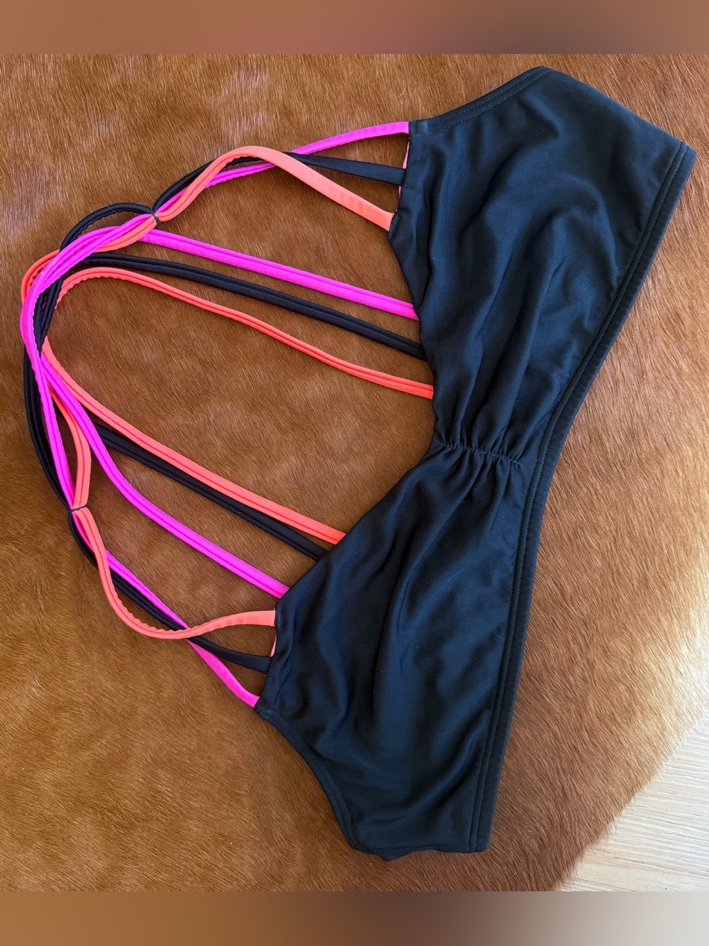 VS PINK Bikini Top (Padding Removed)
